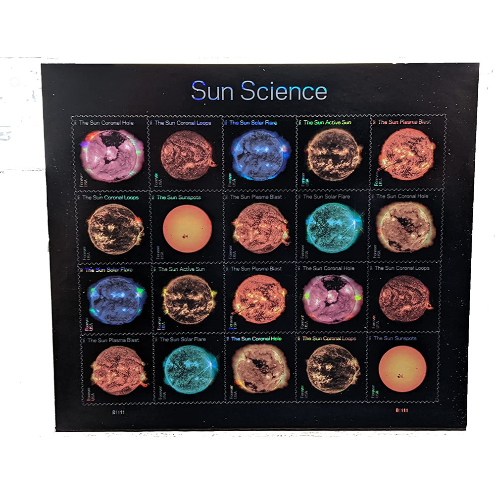 (2021) Sun Science Forever Postage Stamps