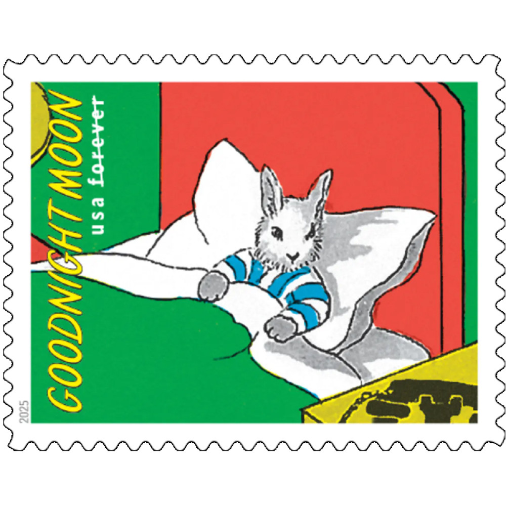 (2025) Goodnight Moon Stamps, Sheet of 16