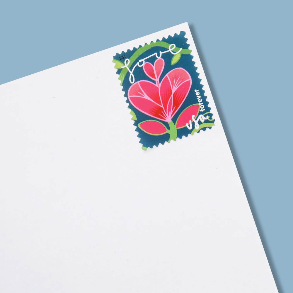 (2011) US First-Class Forever Stamps - Garden of Love