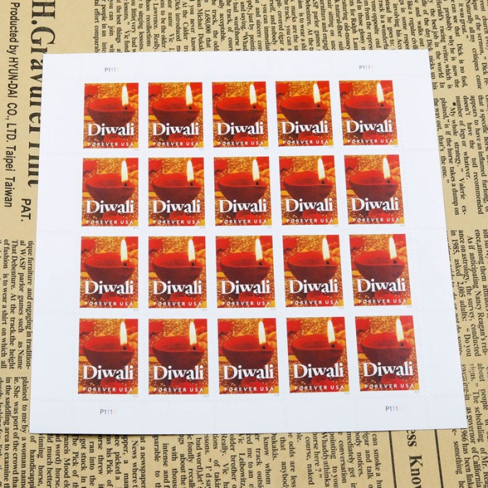 (2016) USPS Diwali Celebration First Class Postage Stamps