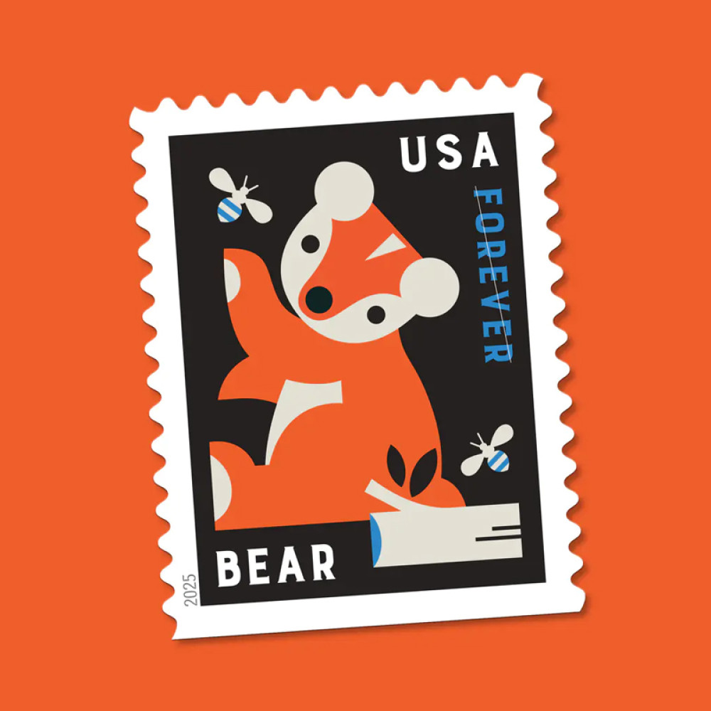 (2025) Baby Wild Animals Stamps, Booklet of 20