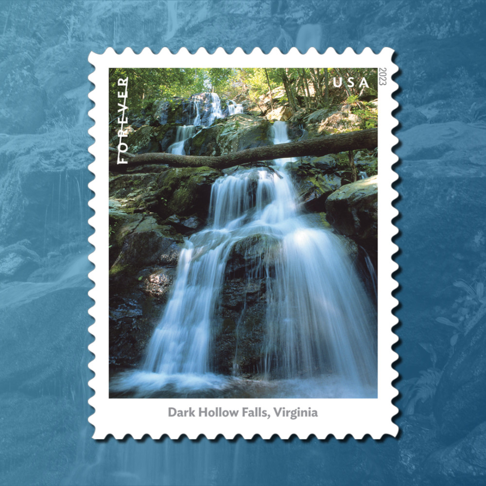 (2023) Waterfalls US Forever First Class Postage Stamps