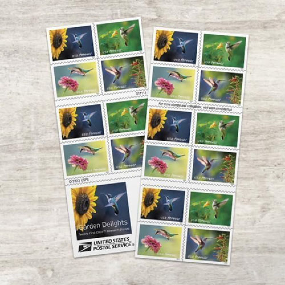 (2024) USPS Garden Delights Forever Stamps