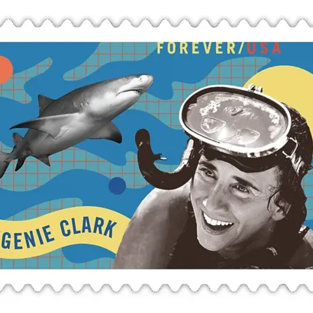 (2022) USPS Eugenie Clark Postage Stamps