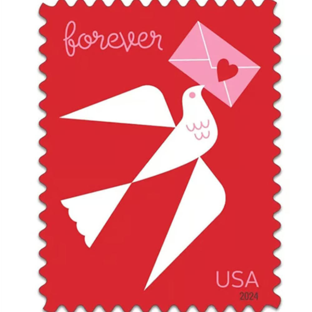 (2024) Love Forever Stamps, Sheet of 20
