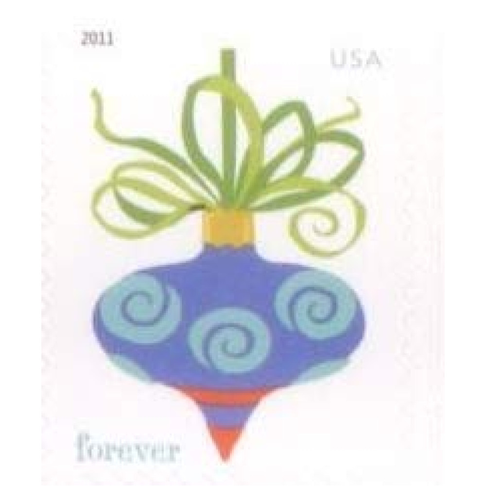 (2011) US Holiday Baubles Forever Stamps Booklet of 20