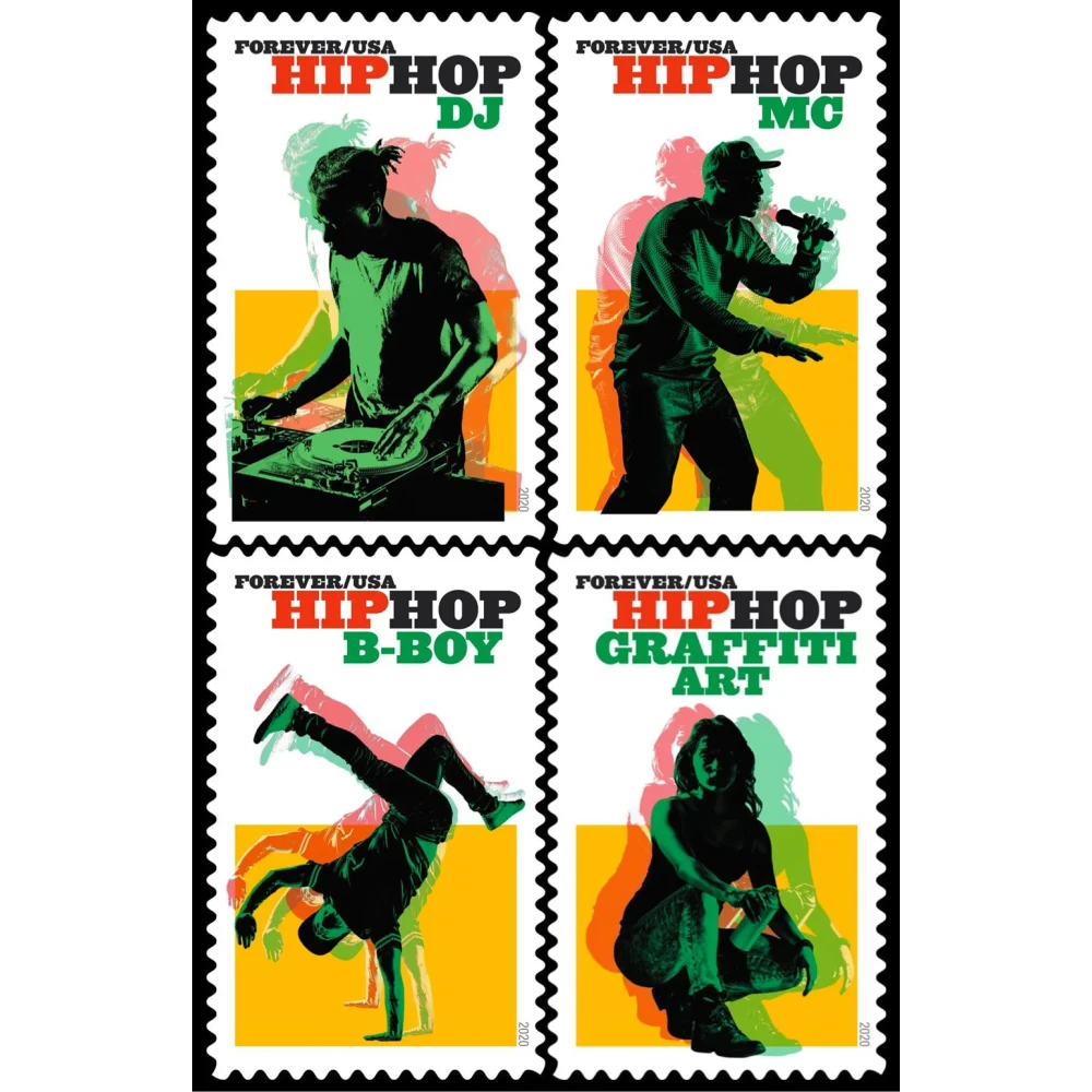 (2020) USPS Hip Hop First-Class Forever Stamps