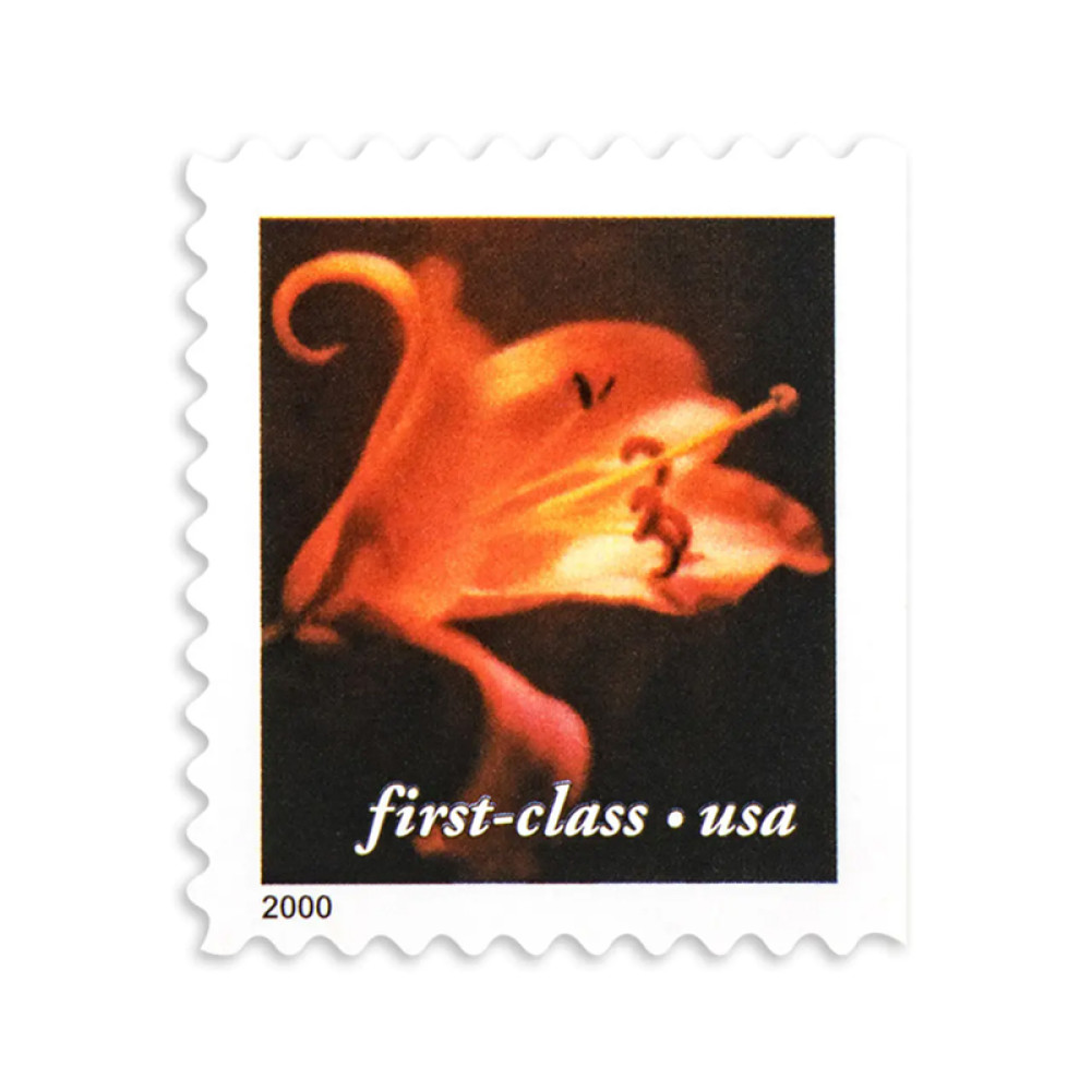 (2000) US 34c Self Adhesive Four Flowers First Class Stamps
