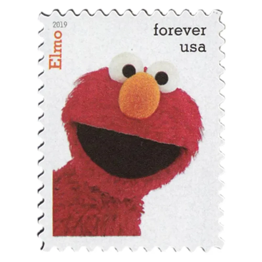 (2019) USPS Sesame Street Forever Postage Stamps