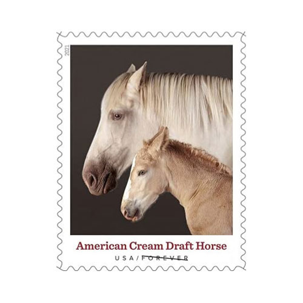 (2021) US New Heritage Breeds Forever Postage Stamps