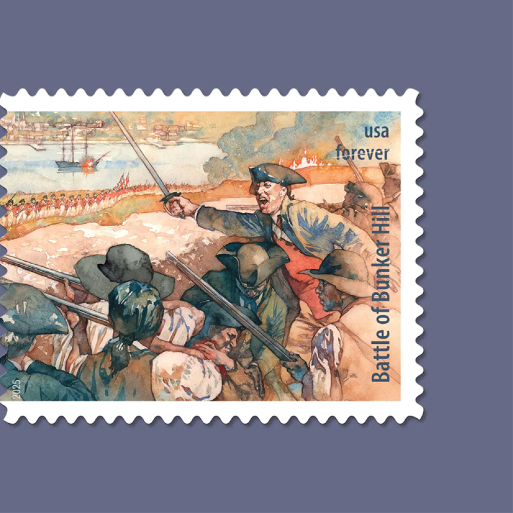 (2025) Battlefields of the American Revolution Stamps Sheet of 15