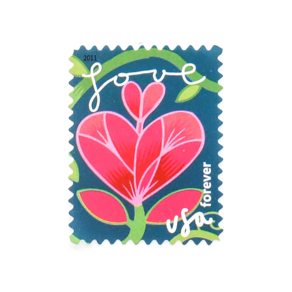 (2011) US First-Class Forever Stamps - Garden of Love