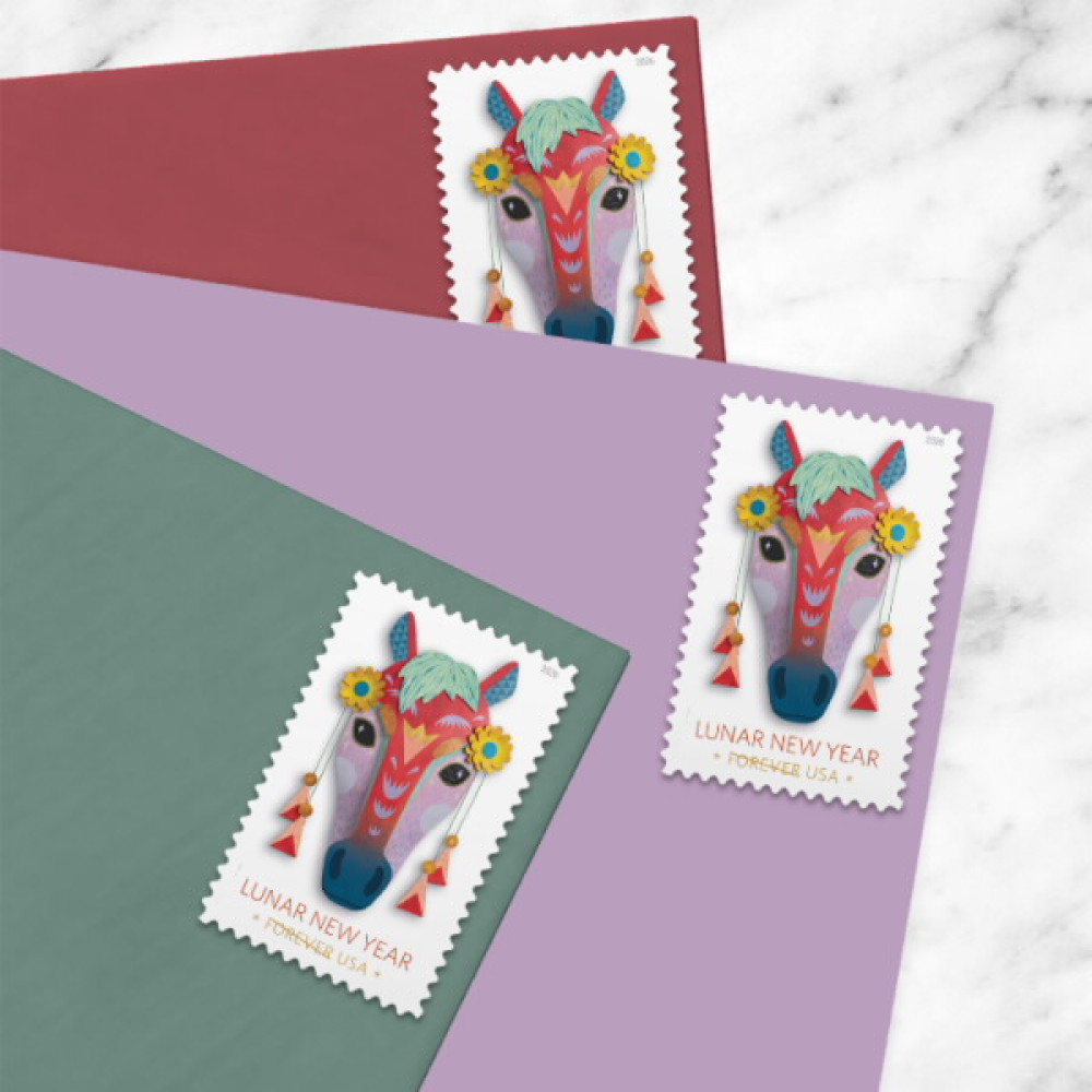 (2026) Lunar New Year: Year of the Horse Forever Stamps, Sheet of 20