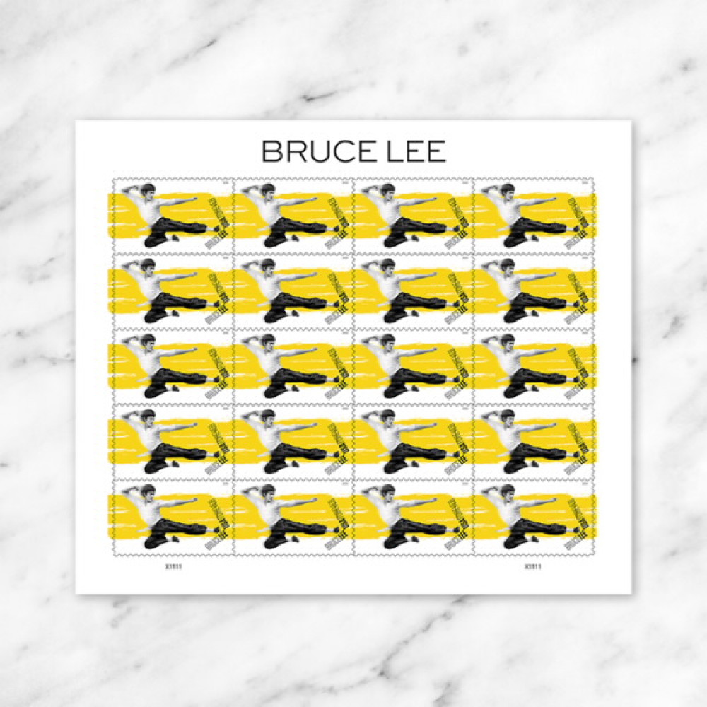 (2026) Bruce Lee Forever Stamps, Sheet of 20
