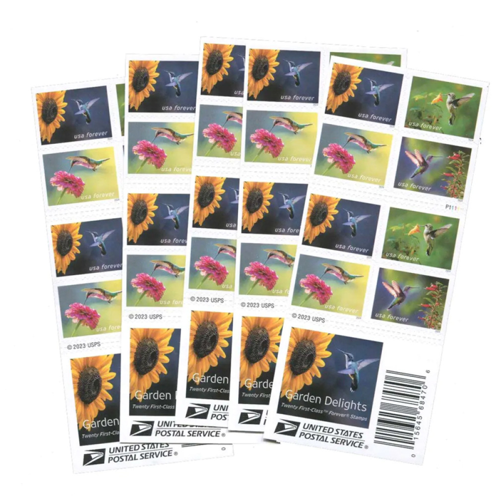 (2024) USPS Garden Delights Forever Stamps