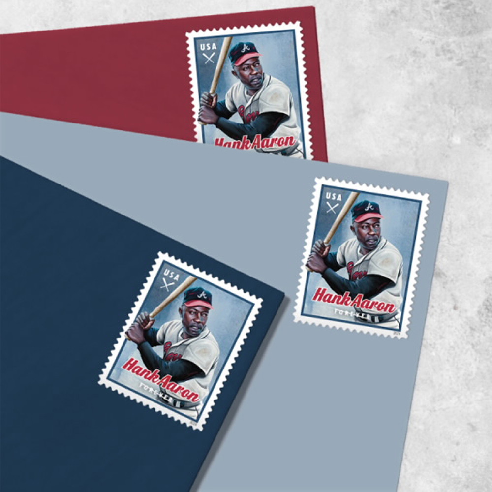 (2024) Hank Aaron Forever Stamps, Sheet of 20