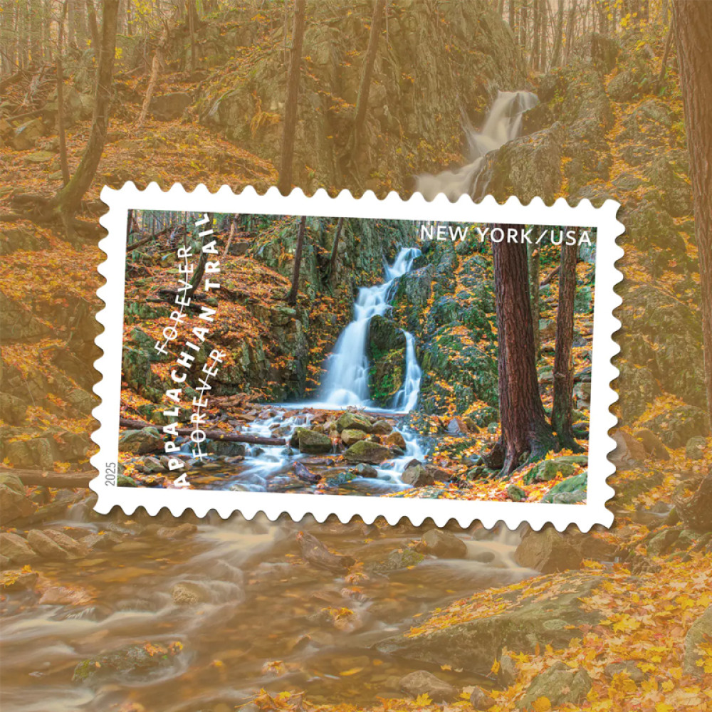 (2025) The Appalachian Trail Forever Stamps, Sheet of 15 | Multiple Stamp Designs