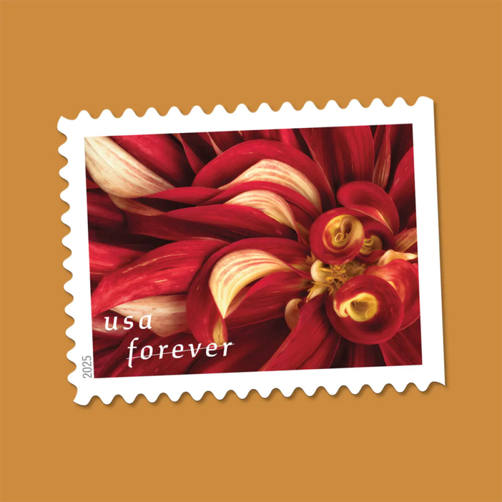 (2025) Dahlias Stamps Book of 20