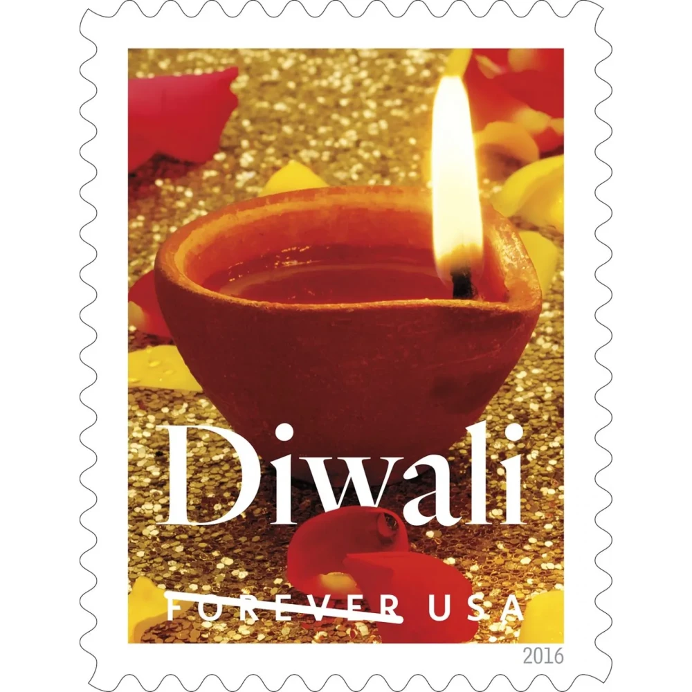(2016) USPS Diwali Celebration First Class Postage Stamps