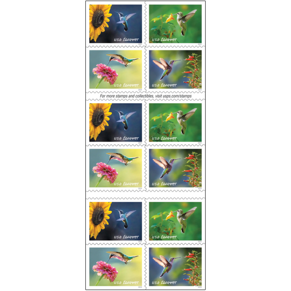 (2024) USPS Garden Delights Forever Stamps