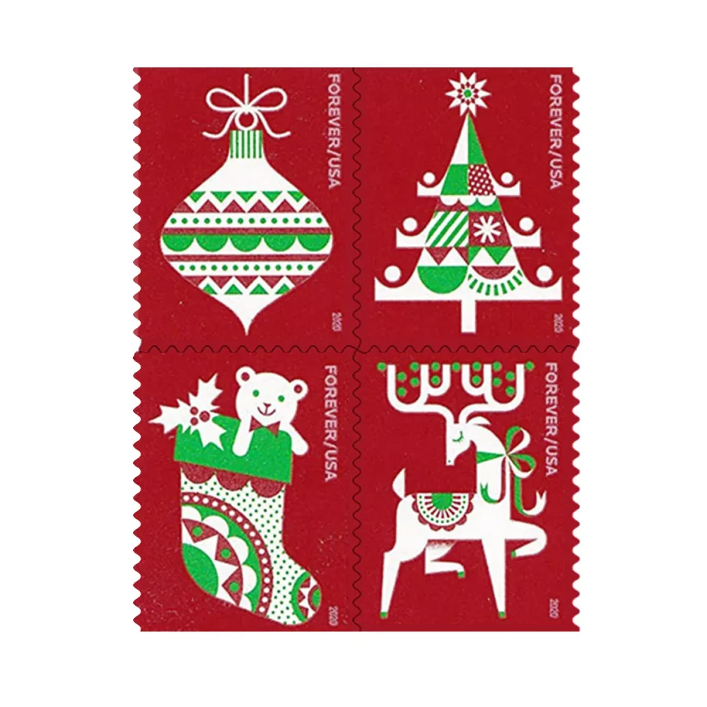 (2020) USPS Holiday Delights Forever Stamps