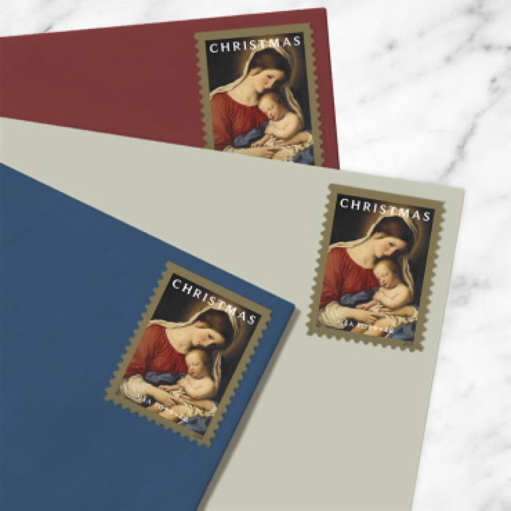 (2024) usps Christmas Madonna and Child Forever Stamps Book of 20