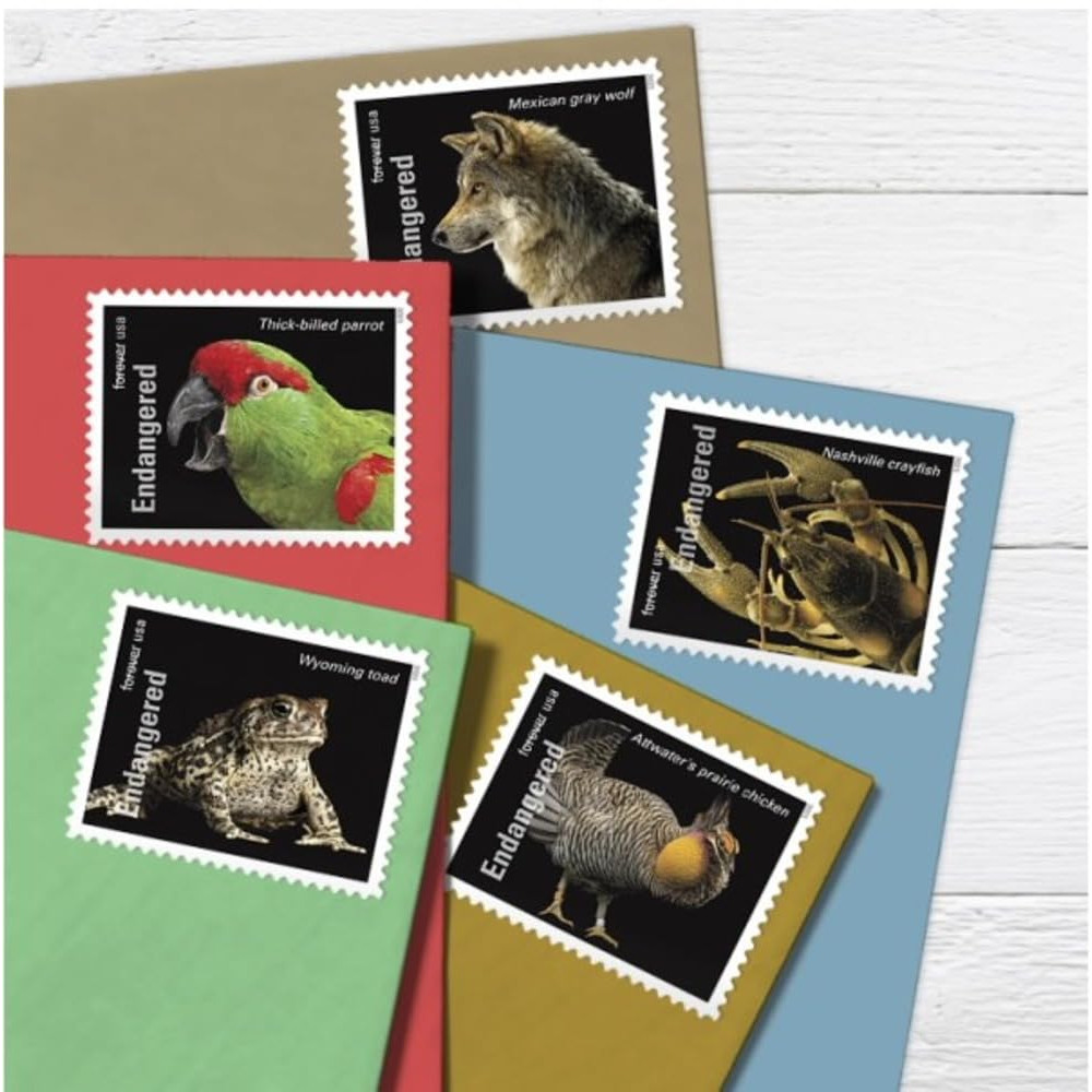(2023) US Endangered Species First Class Postage Forever Stamps
