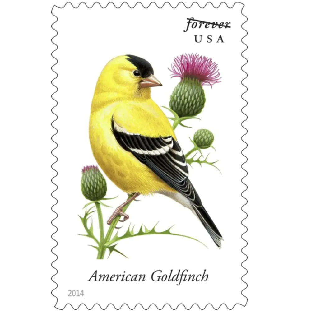 (2014) Songbirds Forever Stamps