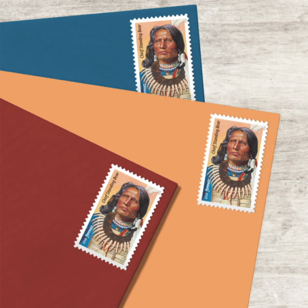 (2023) US Chief Standing Bear Stamps