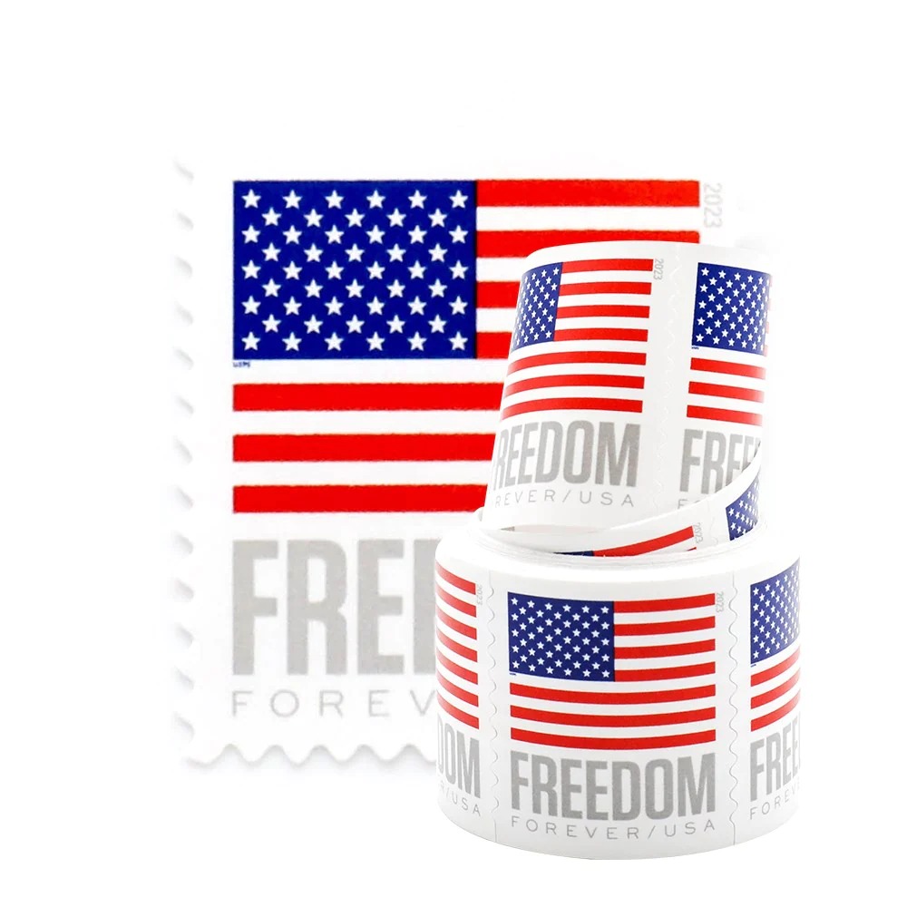 (2023) US Flags Freedom Booklets Rolls