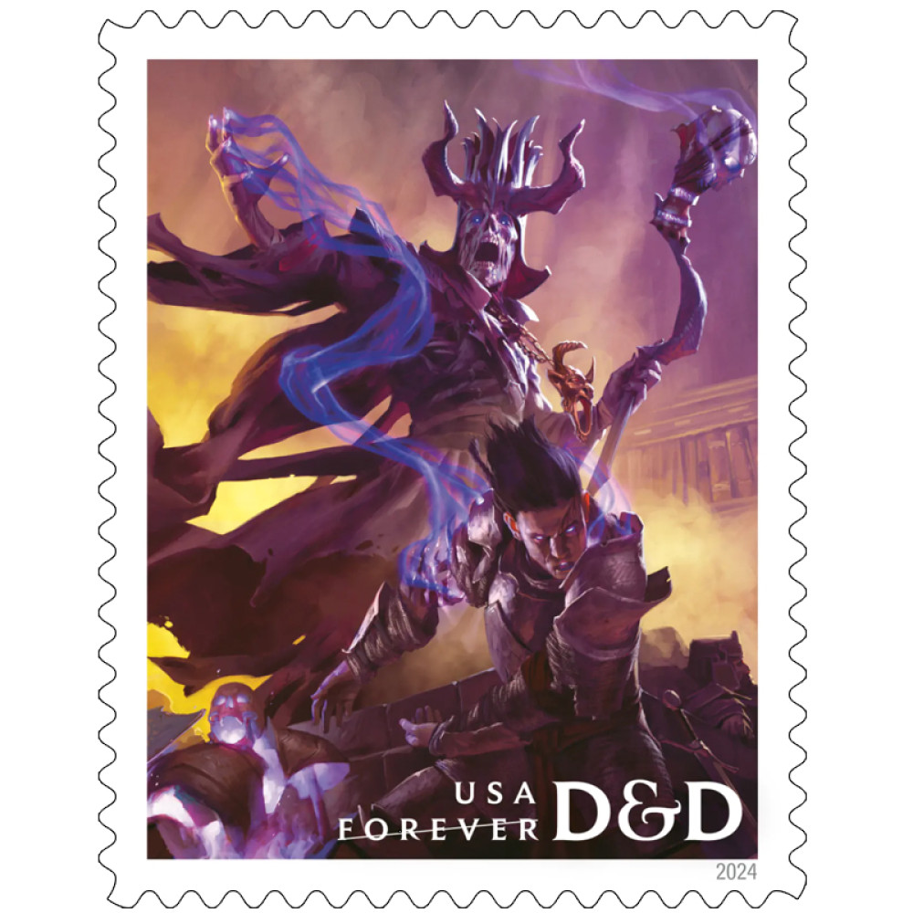 (2024) Dungeons & Dragons Forever Stamps