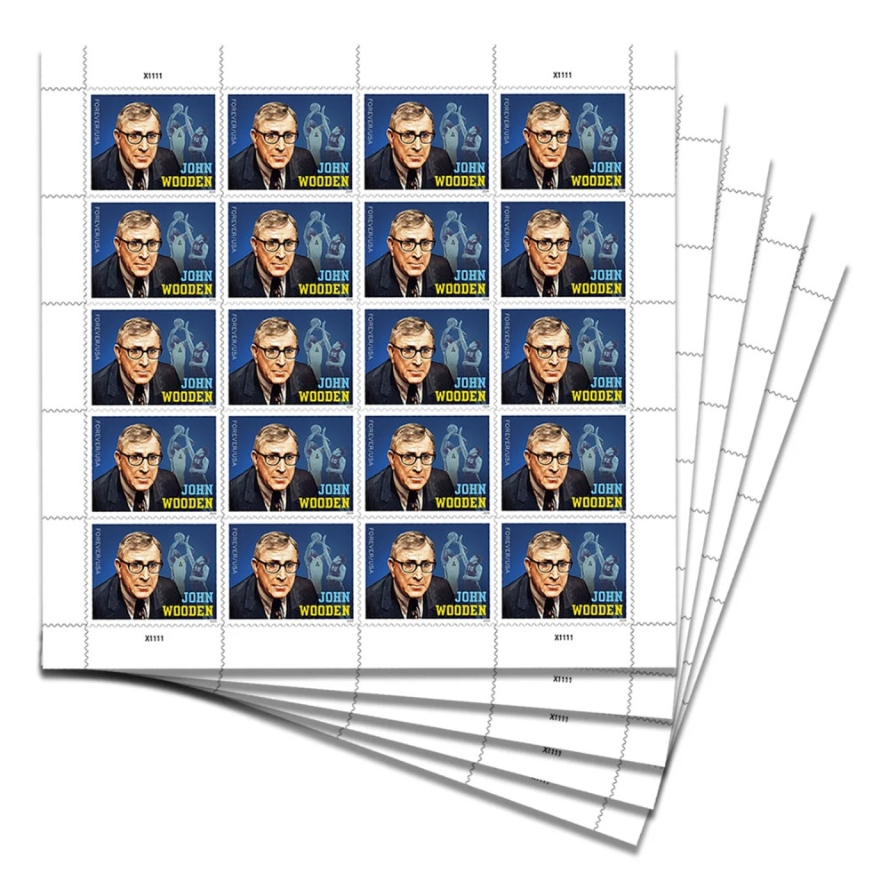 (2024) U.S Forever Stamps - John Wooden