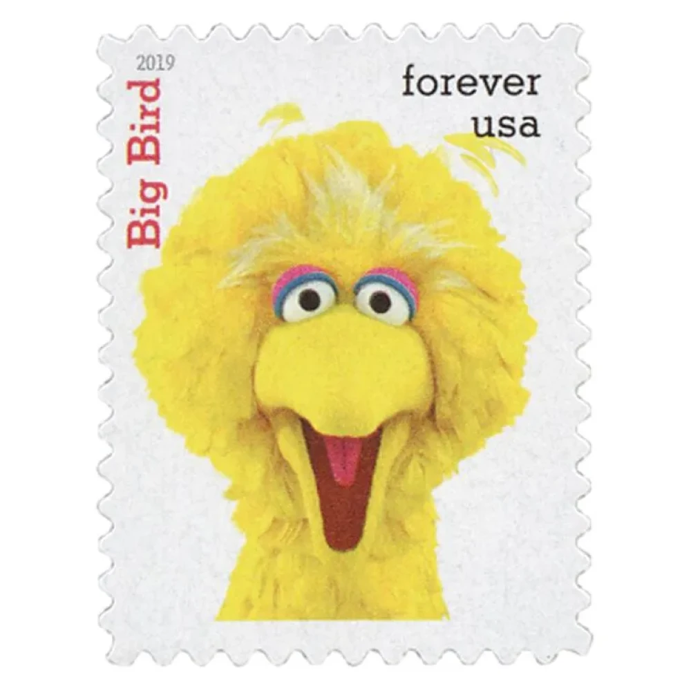 (2019) USPS Sesame Street Forever Postage Stamps