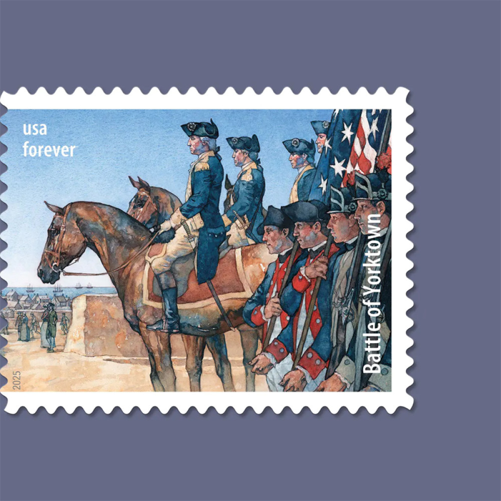 (2025) Battlefields of the American Revolution Stamps Sheet of 15