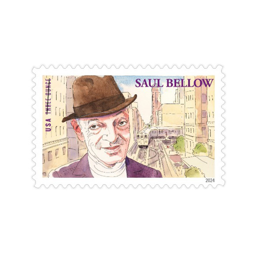 (2024) USPS Saul Bellow Forever Stamps