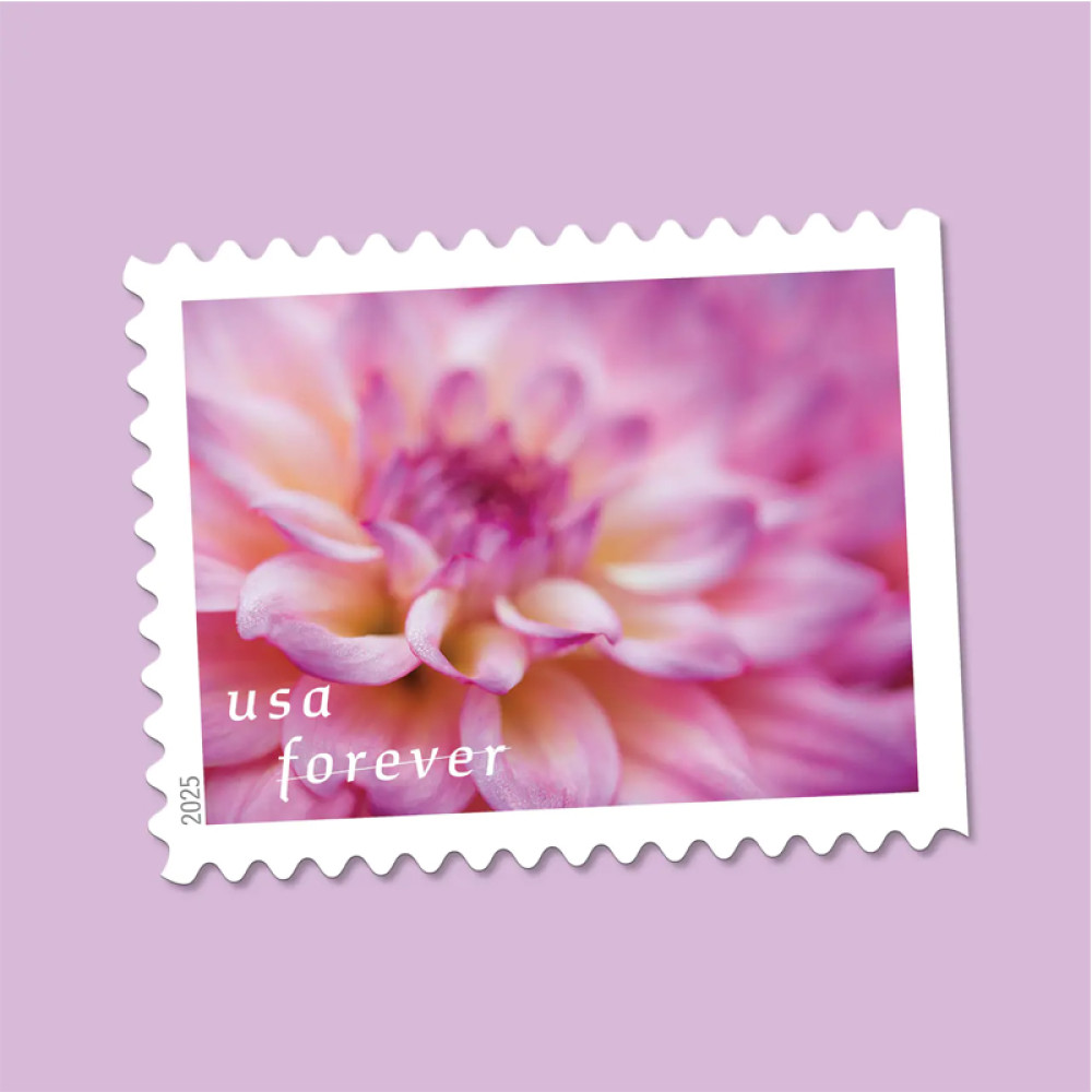 (2025) Dahlias Stamps Book of 20