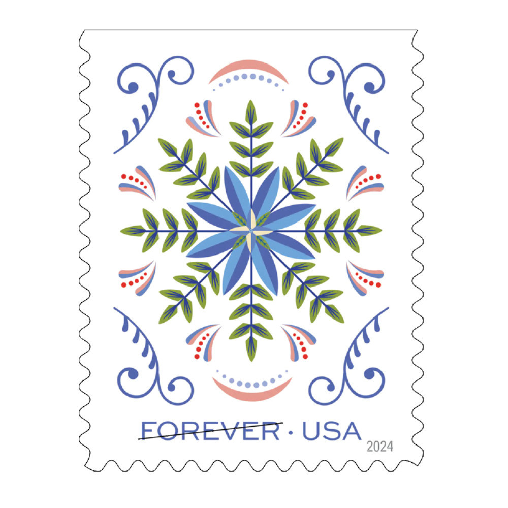 (2024) Holiday Joy Forever Stamps, Book of 20|Multiple Stamp Designs