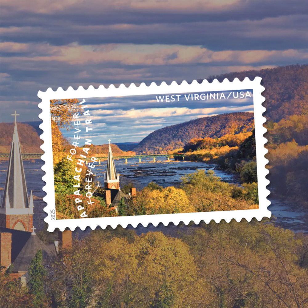 (2025) The Appalachian Trail Forever Stamps, Sheet of 15 | Multiple Stamp Designs