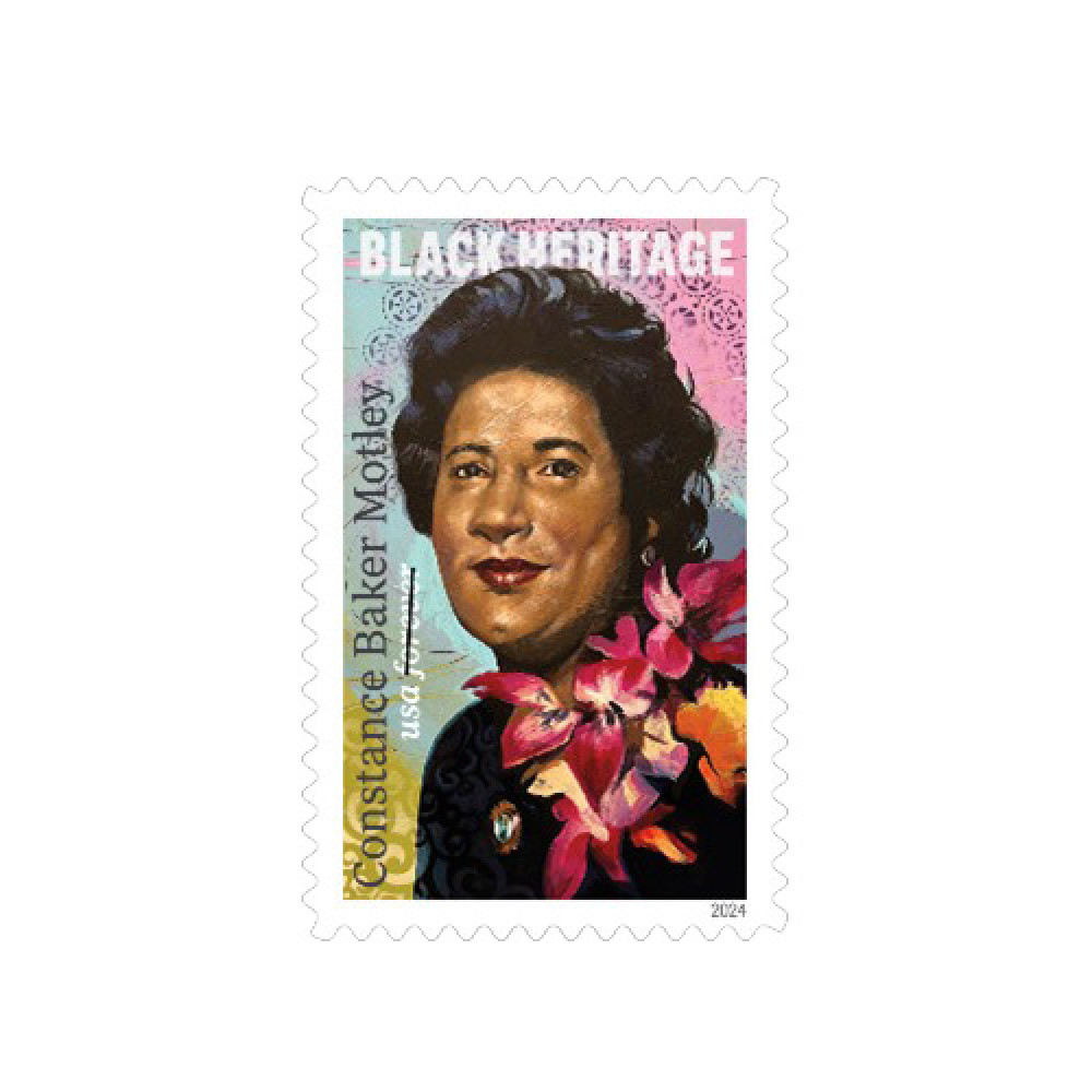 (2024) USPS Constance Baker Motley Forever Stamps