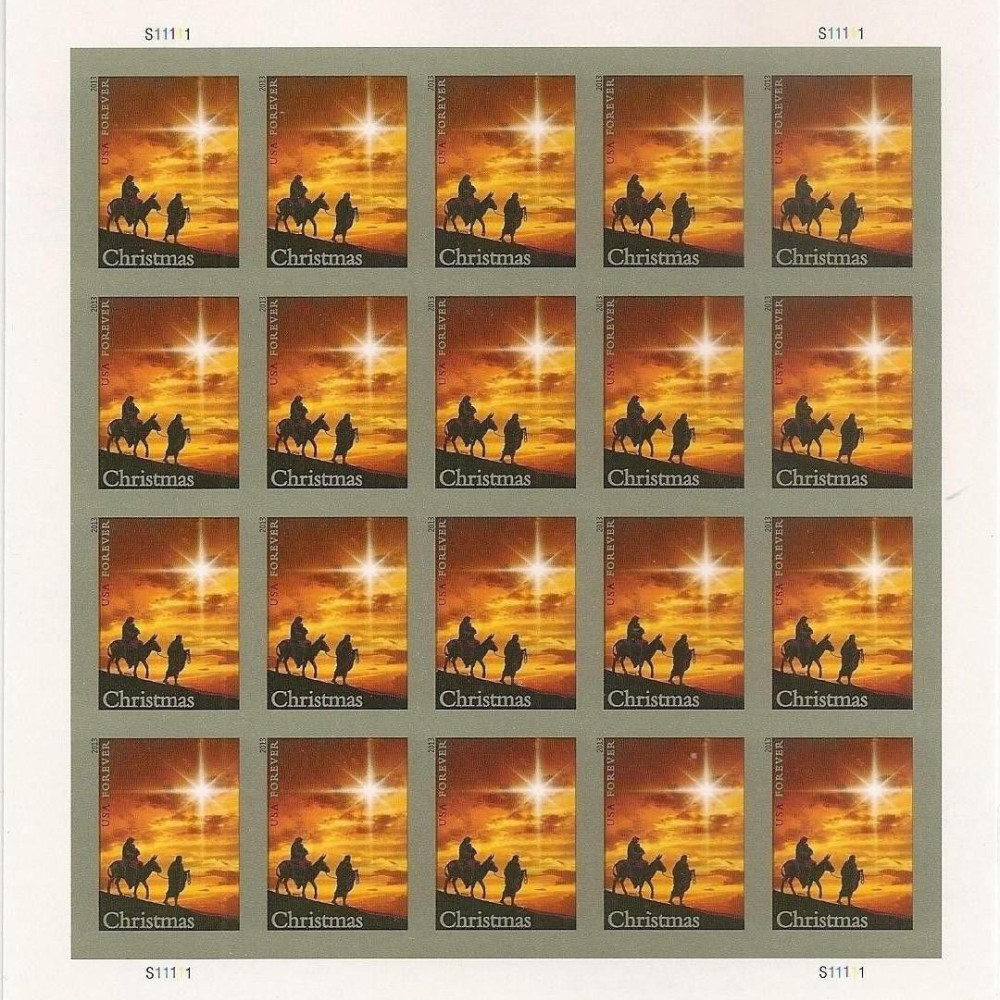 (2013) Christmas Holy Family First Class Postage Stamps