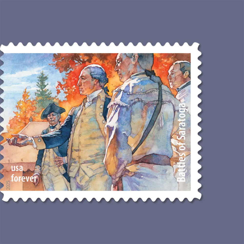 (2025) Battlefields of the American Revolution Stamps Sheet of 15