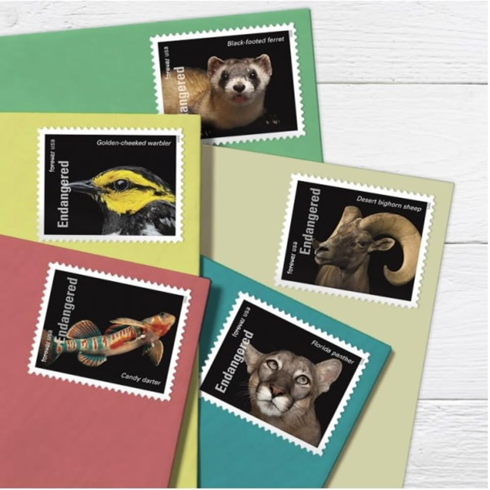 (2023) US Endangered Species First Class Postage Forever Stamps