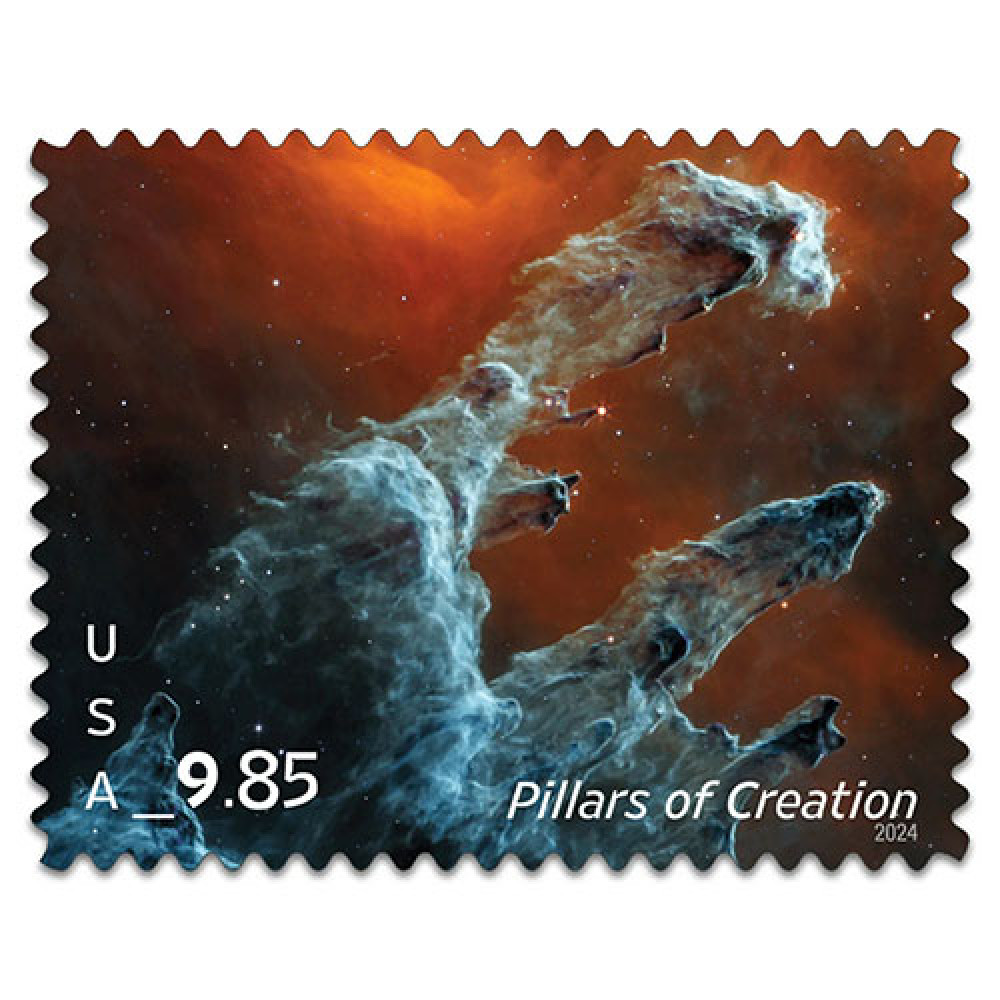 (2024) USPS Pillars of Creation forever stamps