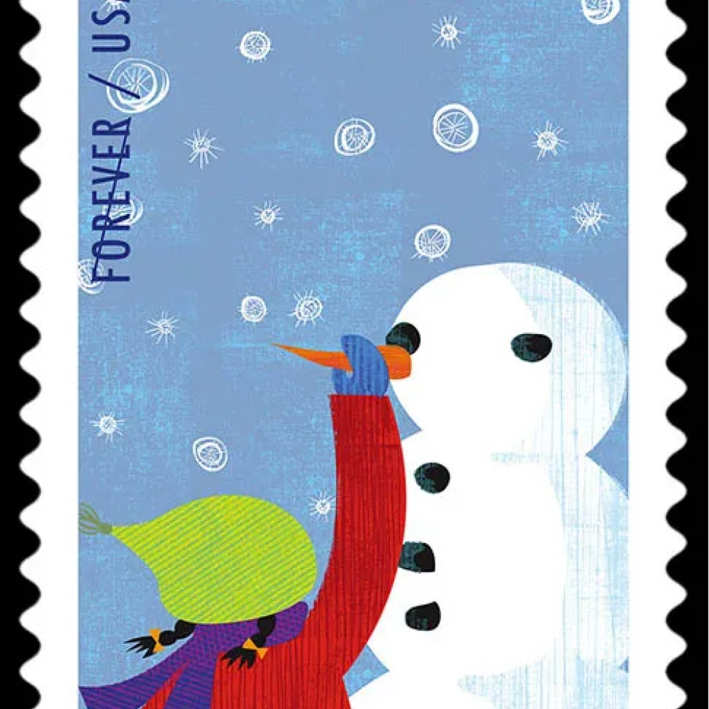 (2014) USPS Winter Fun Forever Postage Stamps