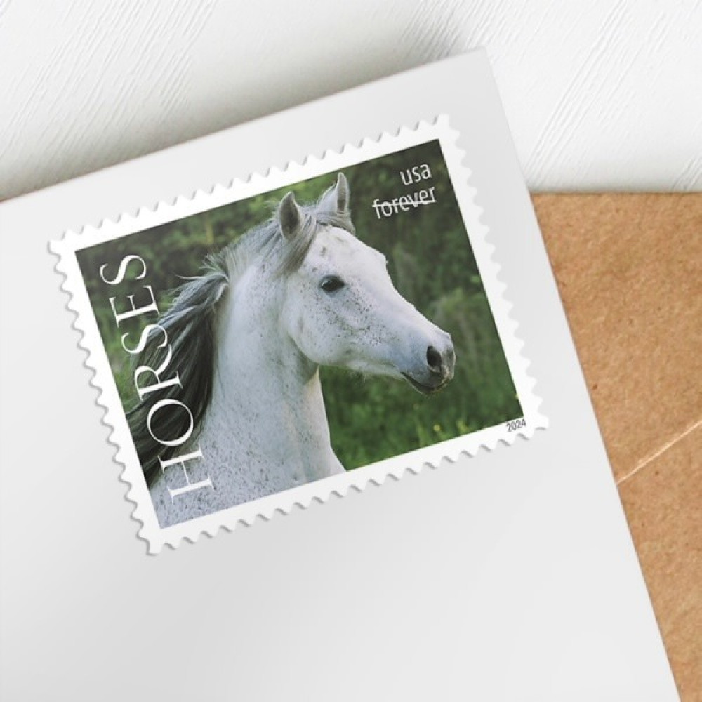 (2024) Horses Forever Stamps, Sheet of 20