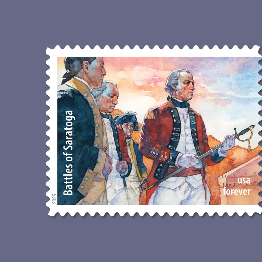 (2025) Battlefields of the American Revolution Stamps Sheet of 15