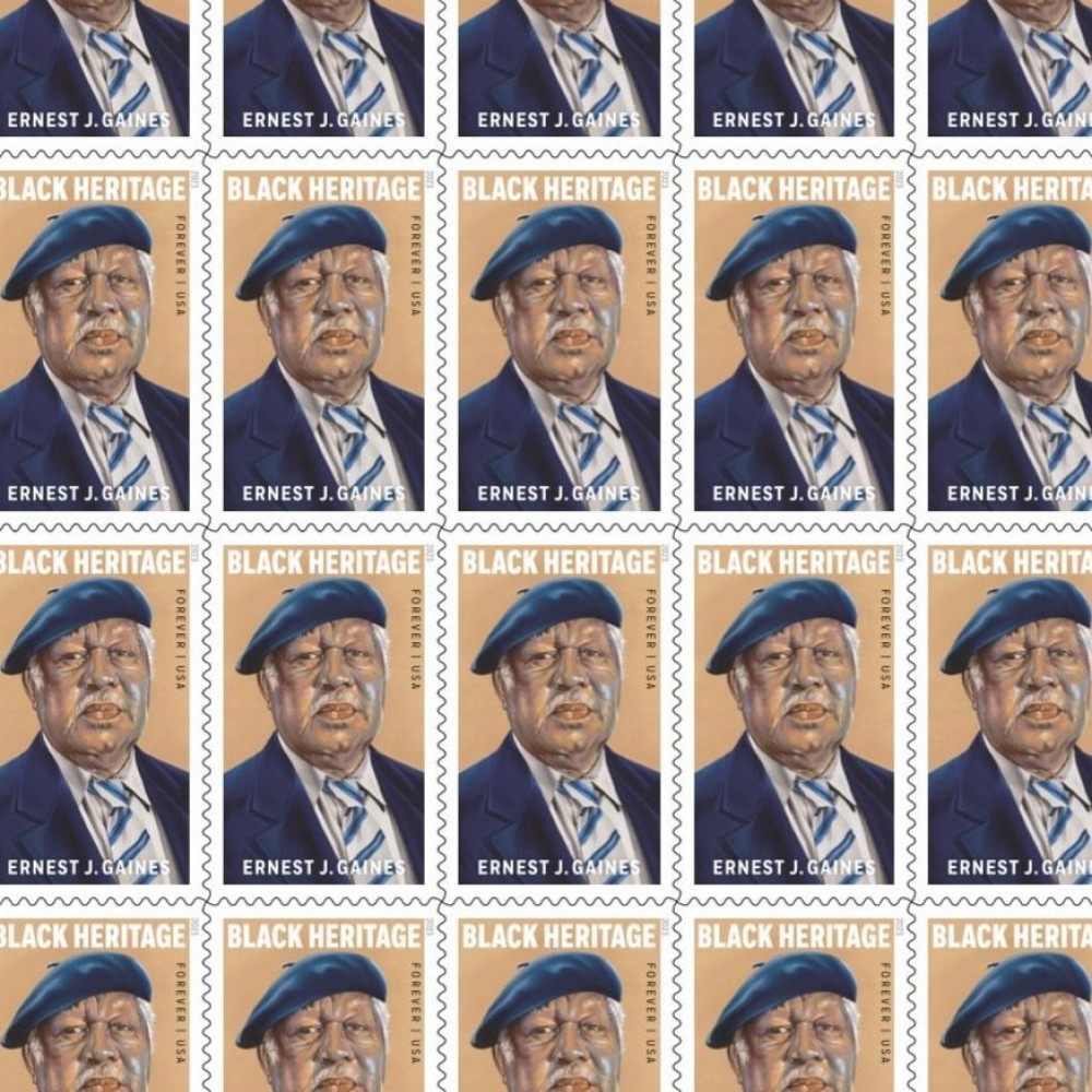 (2023) Mint US Ernest J. Gaines Forever Stamps
