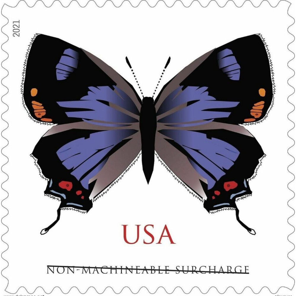 (2021) USPS Colorado Hairstreak Forever Postage Stamps