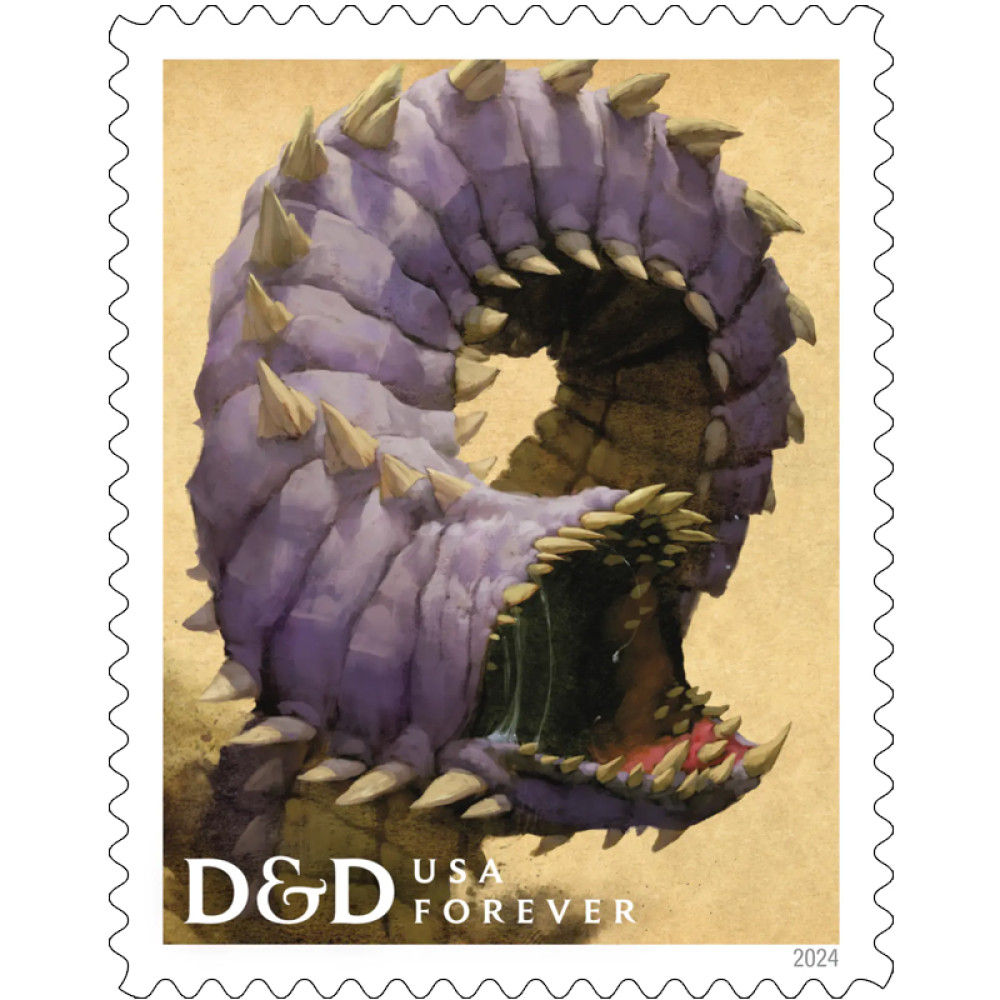 (2024) Dungeons & Dragons Forever Stamps