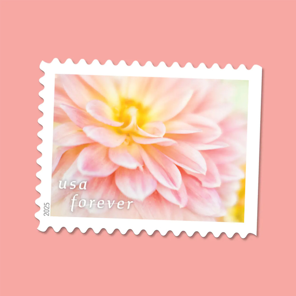 (2025) Dahlias Stamps Book of 20